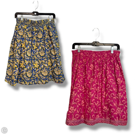 Reversible Skirt Mini & Short By Sundance In Multi-colored, Size: M