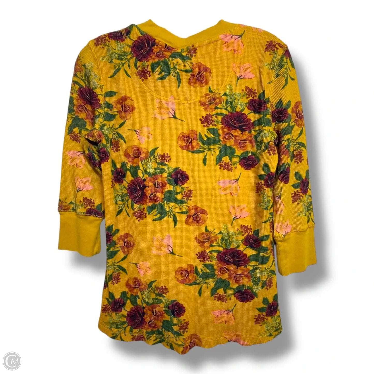 Top Long Sleeve By Sundance In Floral Print, Size: M
