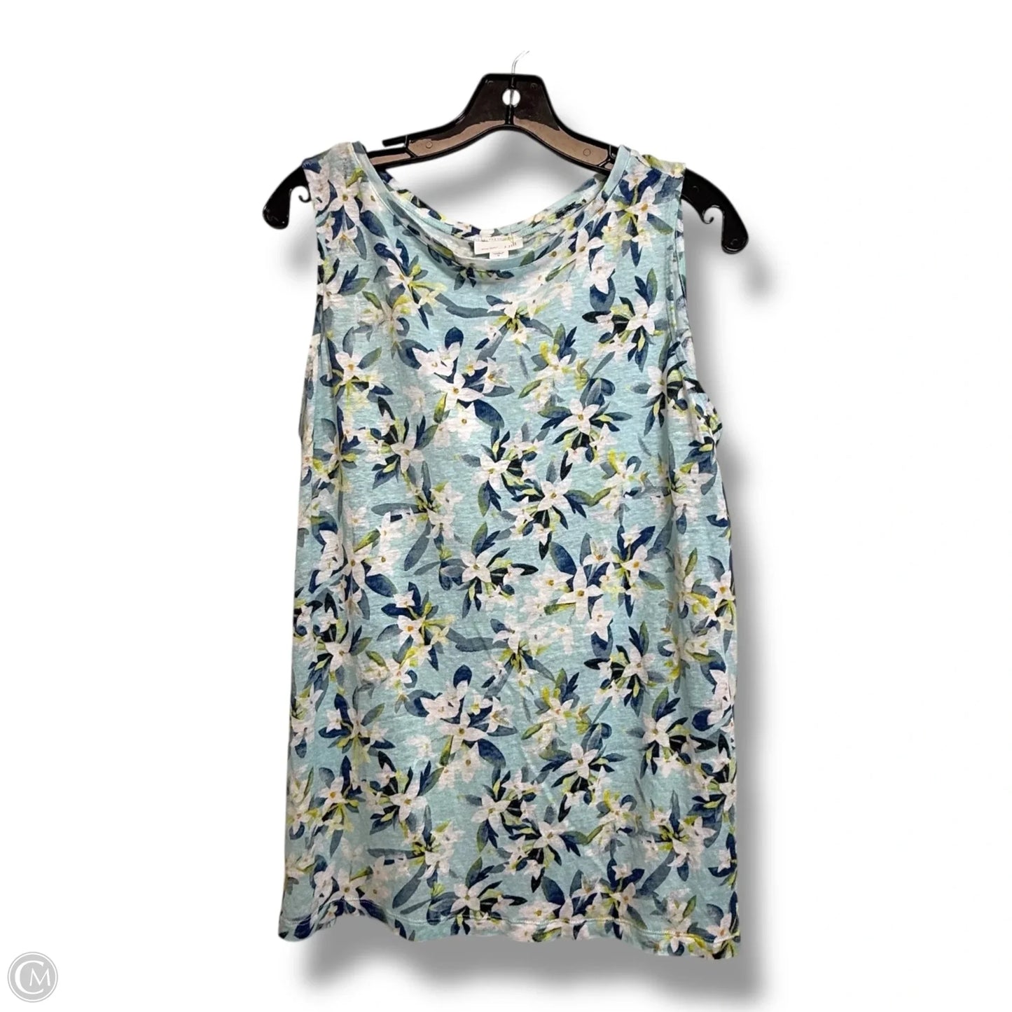 Top Sleeveless By J. Jill In Blue, Size: M