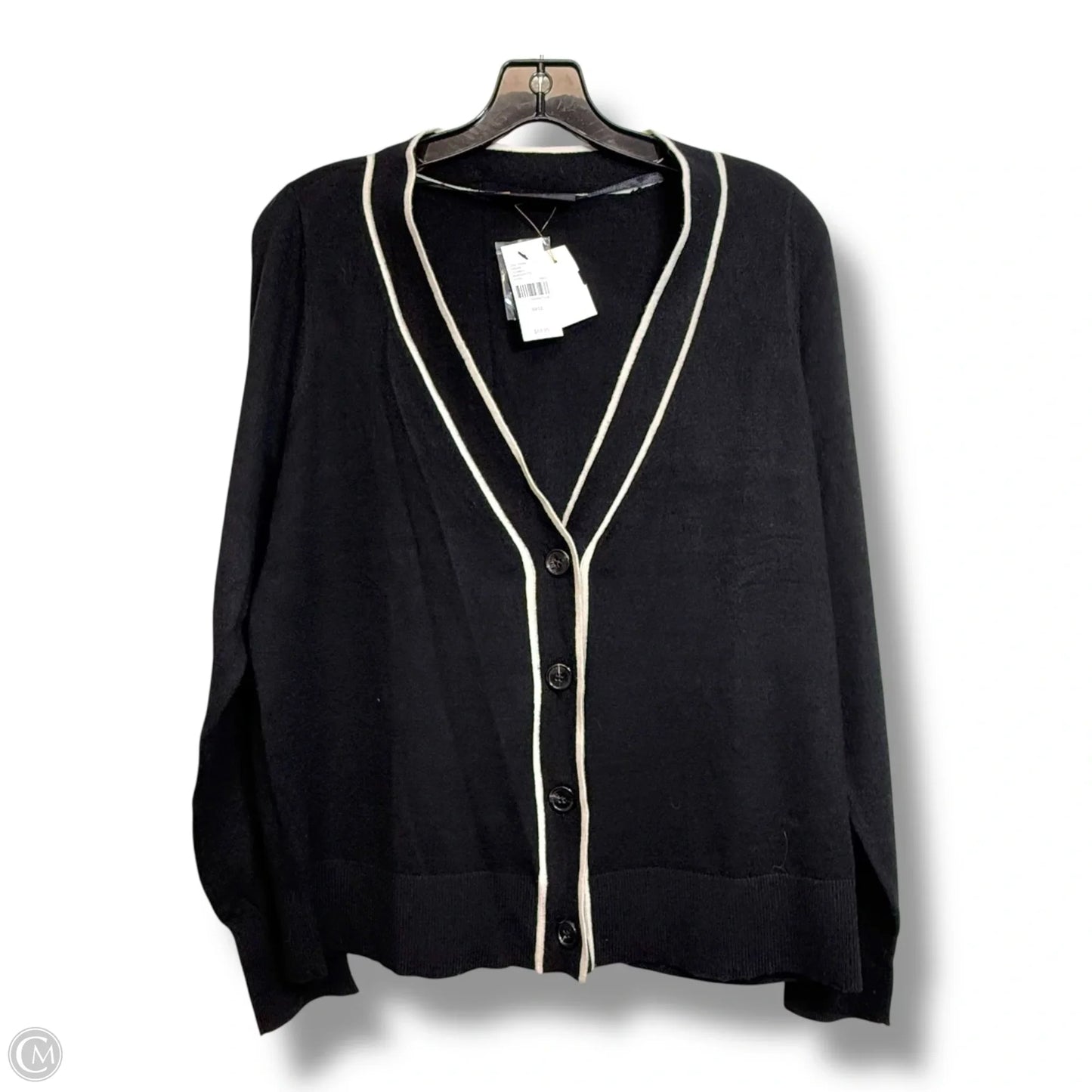 Cardigan By Lane Bryant In Black, Size: 10/12