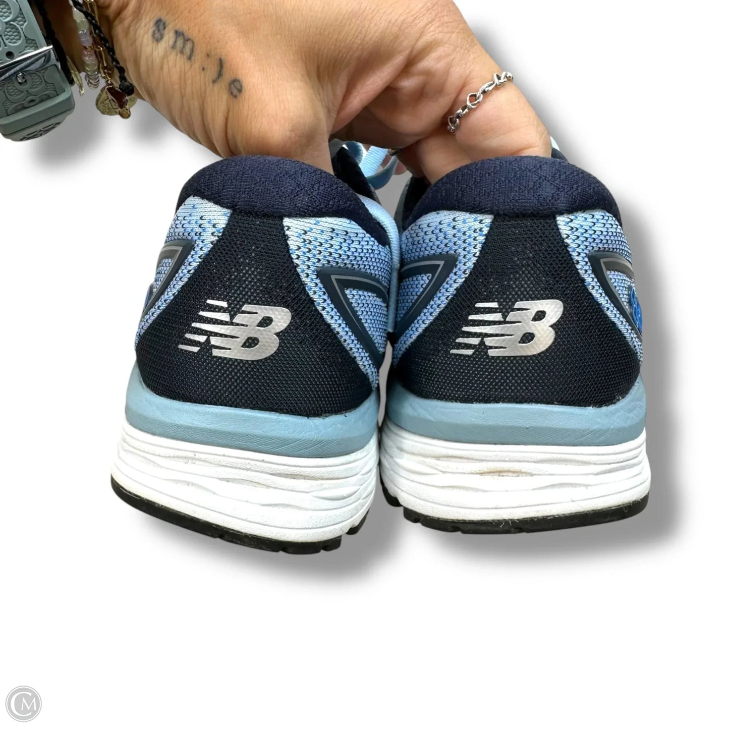 Shoes Sneakers By New Balance In Blue, Size: 9