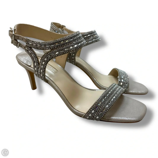 Shoes Heels Stiletto By Antonio Melani In Silver, Size: 9