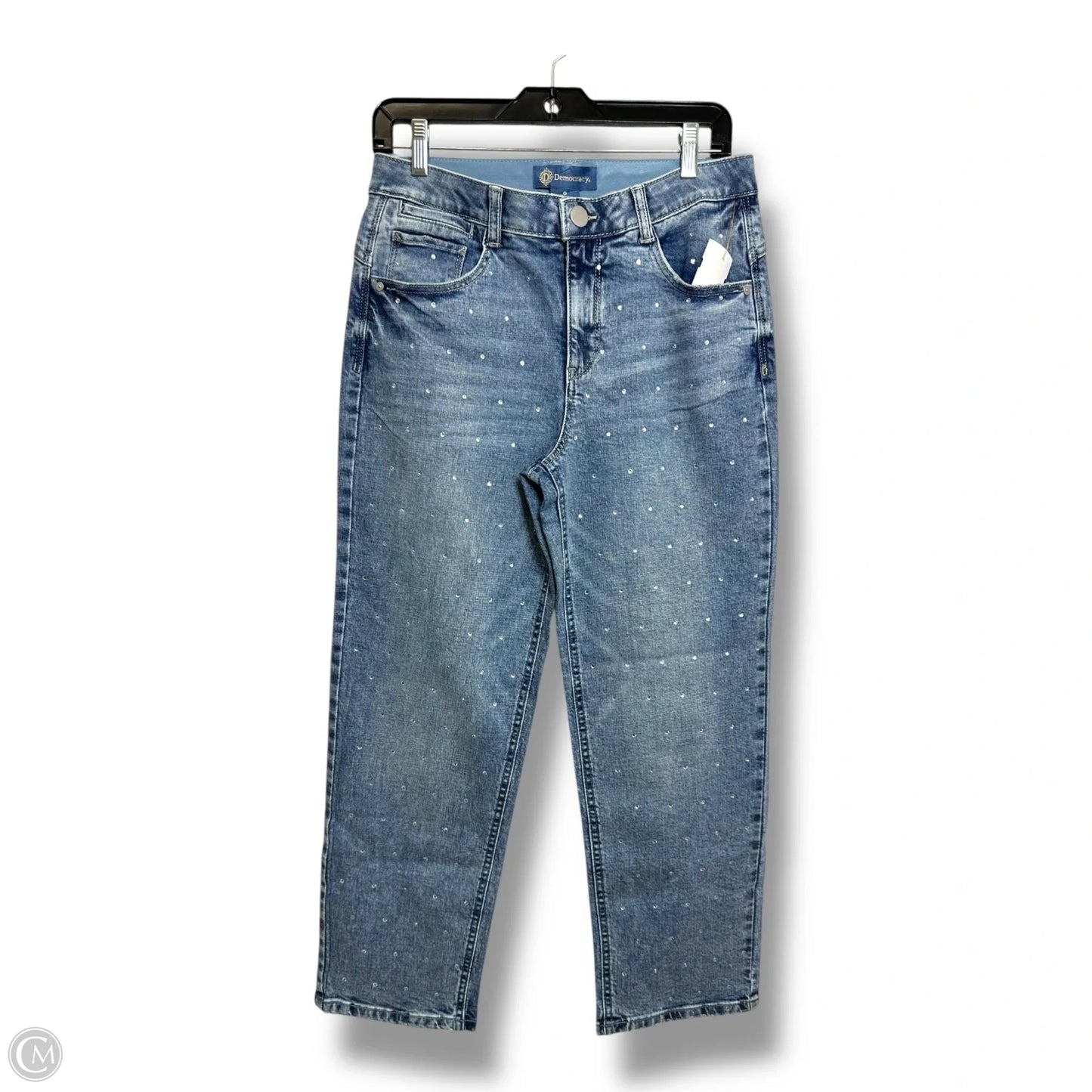 Jeans Straight By Democracy In Blue Denim, Size: 8