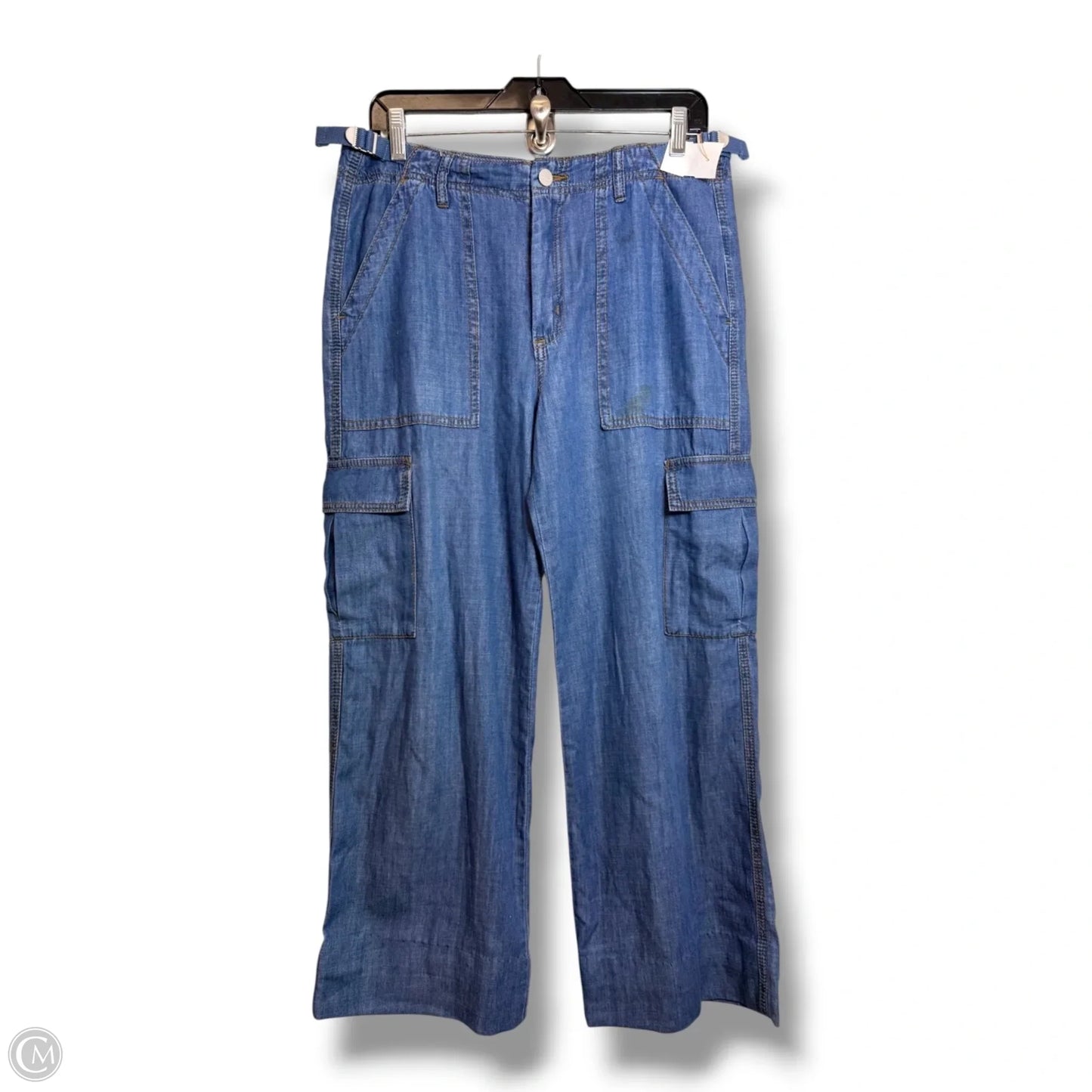 Jeans Wide Leg By Sanctuary In Blue Denim, Size: M