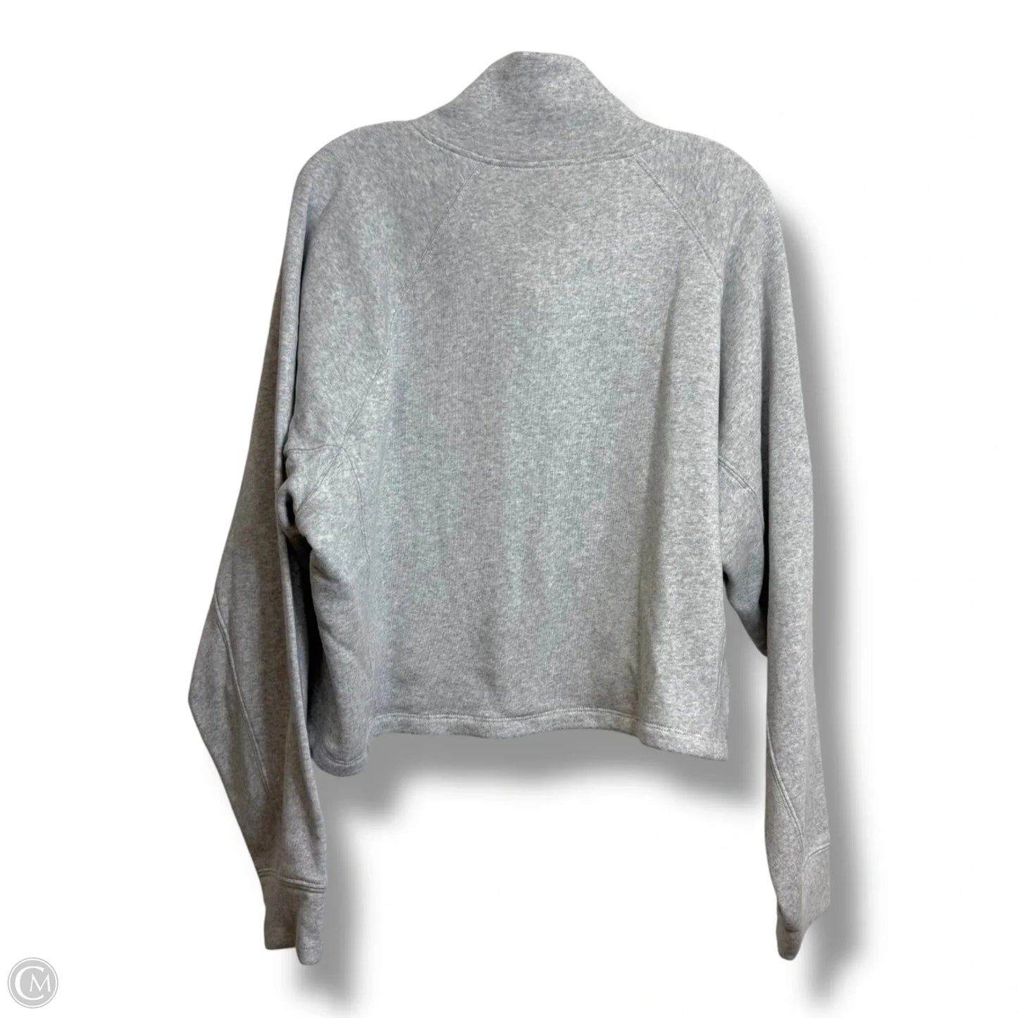 Top Long Sleeve By Express In Grey, Size: L