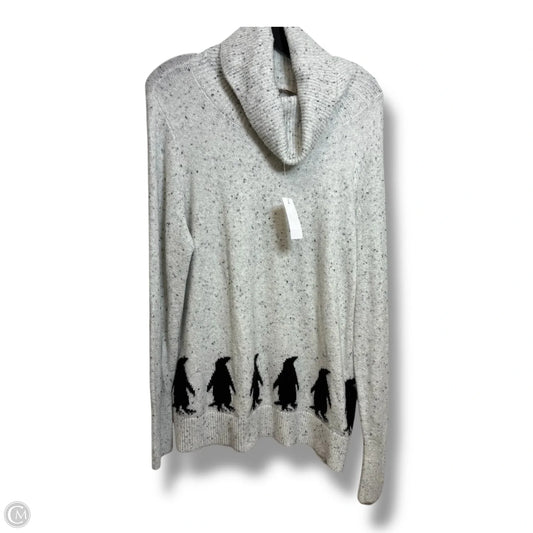 Sweater By Loft In Grey, Size: Xl