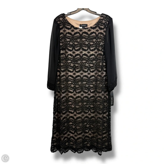 Dress Party Short By R And M Richards In Black, Size: 16