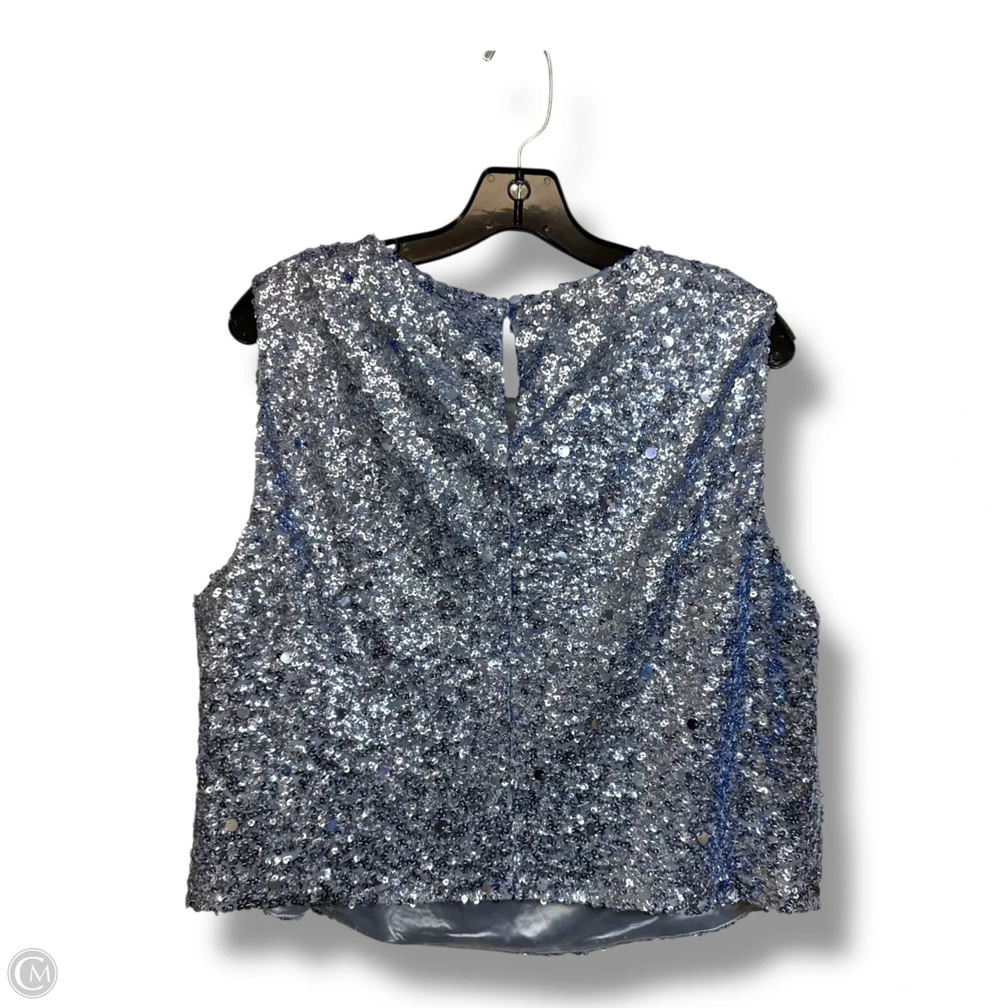 Top Sleeveless By City Chic In Blue, Size: Xl
