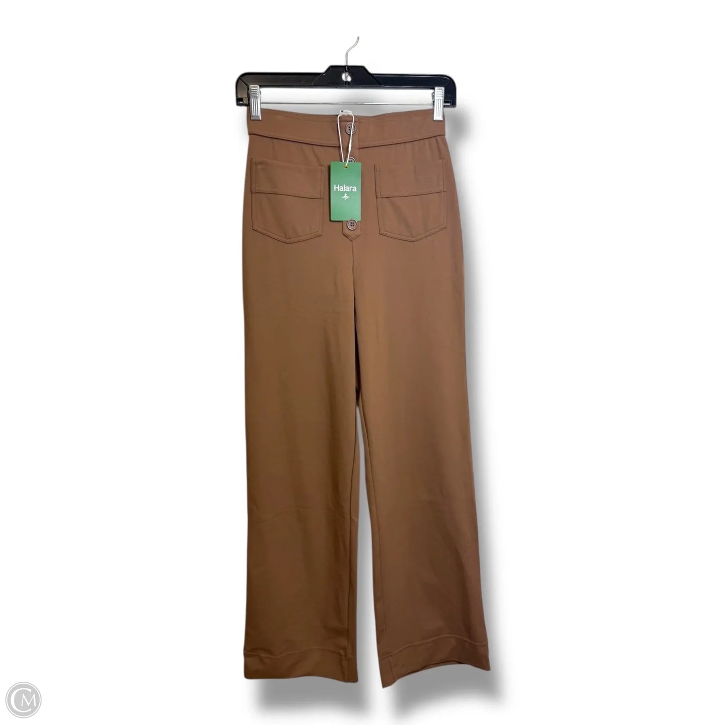 Pants Wide Leg By Halara In Brown, Size: Xs
