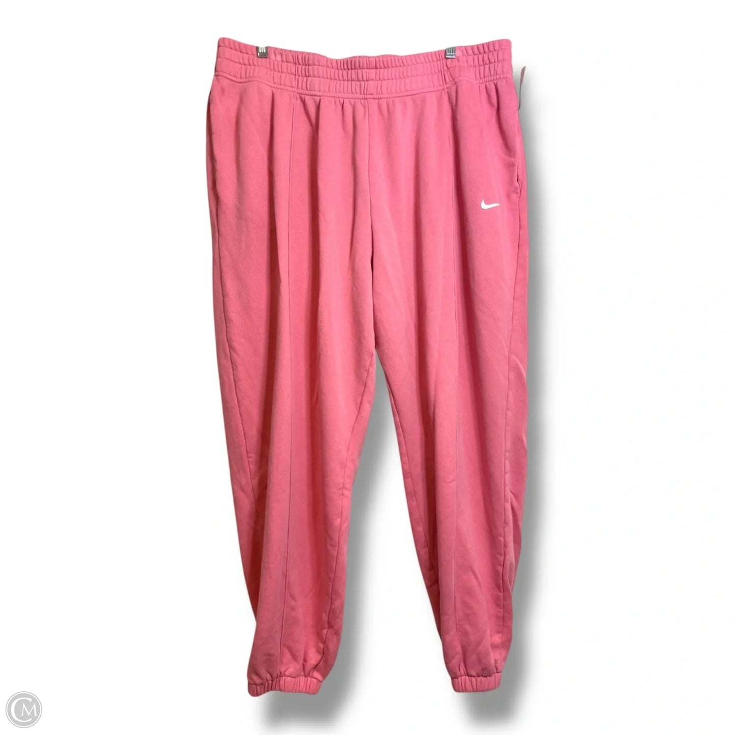 Athletic Pants By Nike Apparel In Pink, Size: Xl