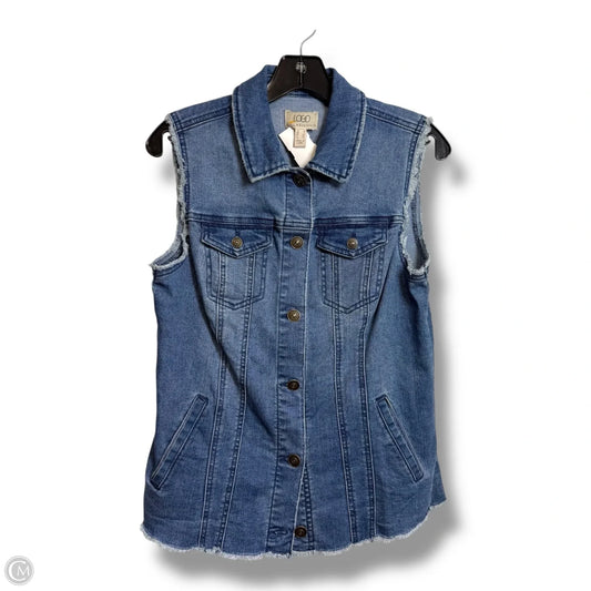Vest Other By Logo In Blue Denim, Size: 0