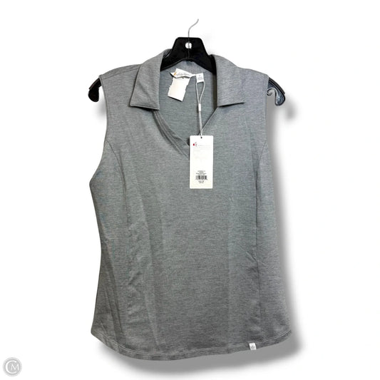 Top Sleeveless By Lady Hagen In Grey, Size: S