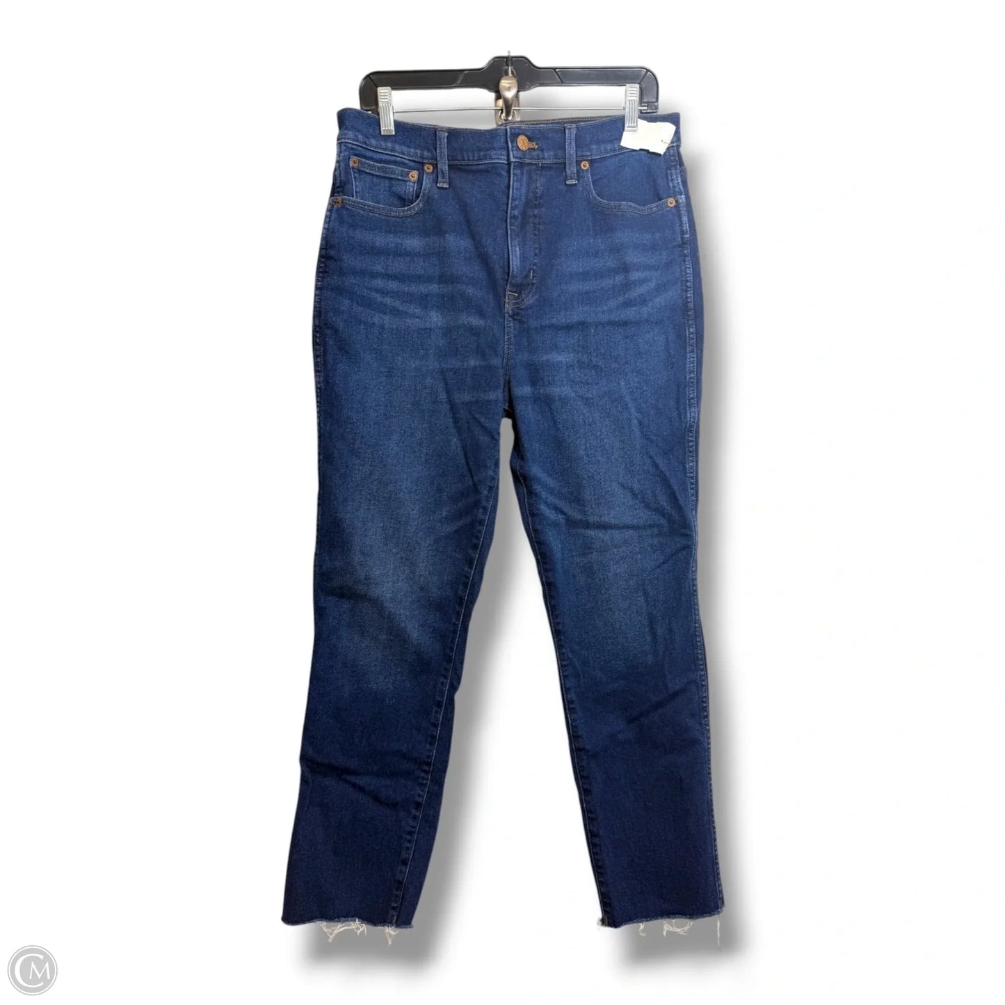 Jeans Straight By J. Crew In Blue Denim, Size: 10