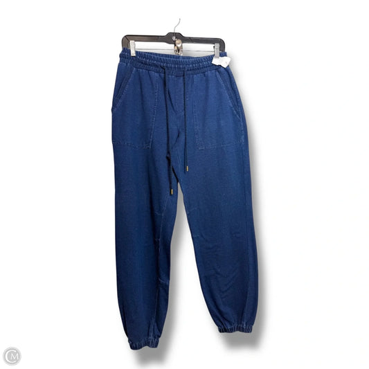 Pants Joggers By Bearpaw In Blue Denim, Size: S