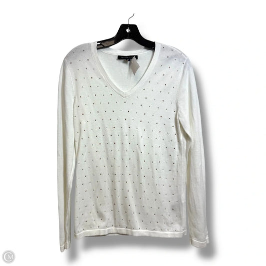 Top Long Sleeve Basic By Tommy Hilfiger In White, Size: S