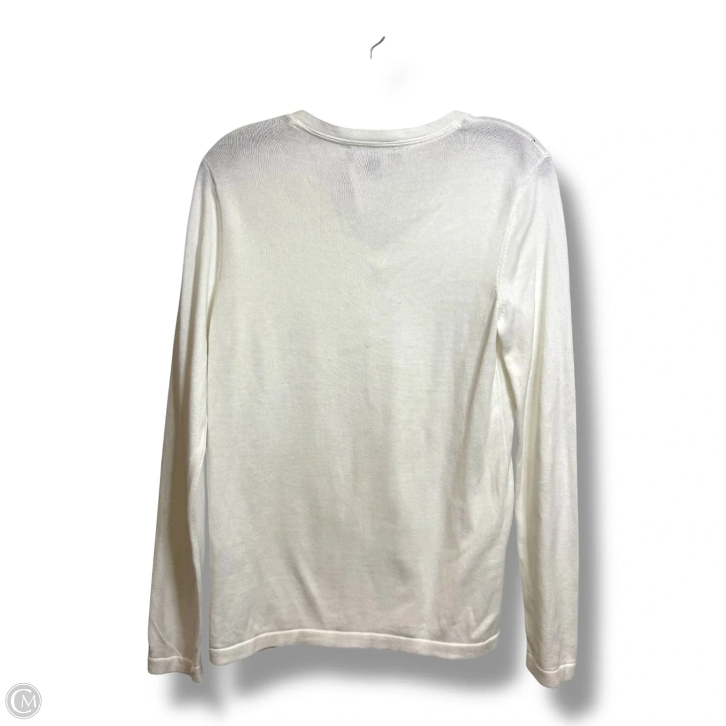 Top Long Sleeve Basic By Tommy Hilfiger In White, Size: S