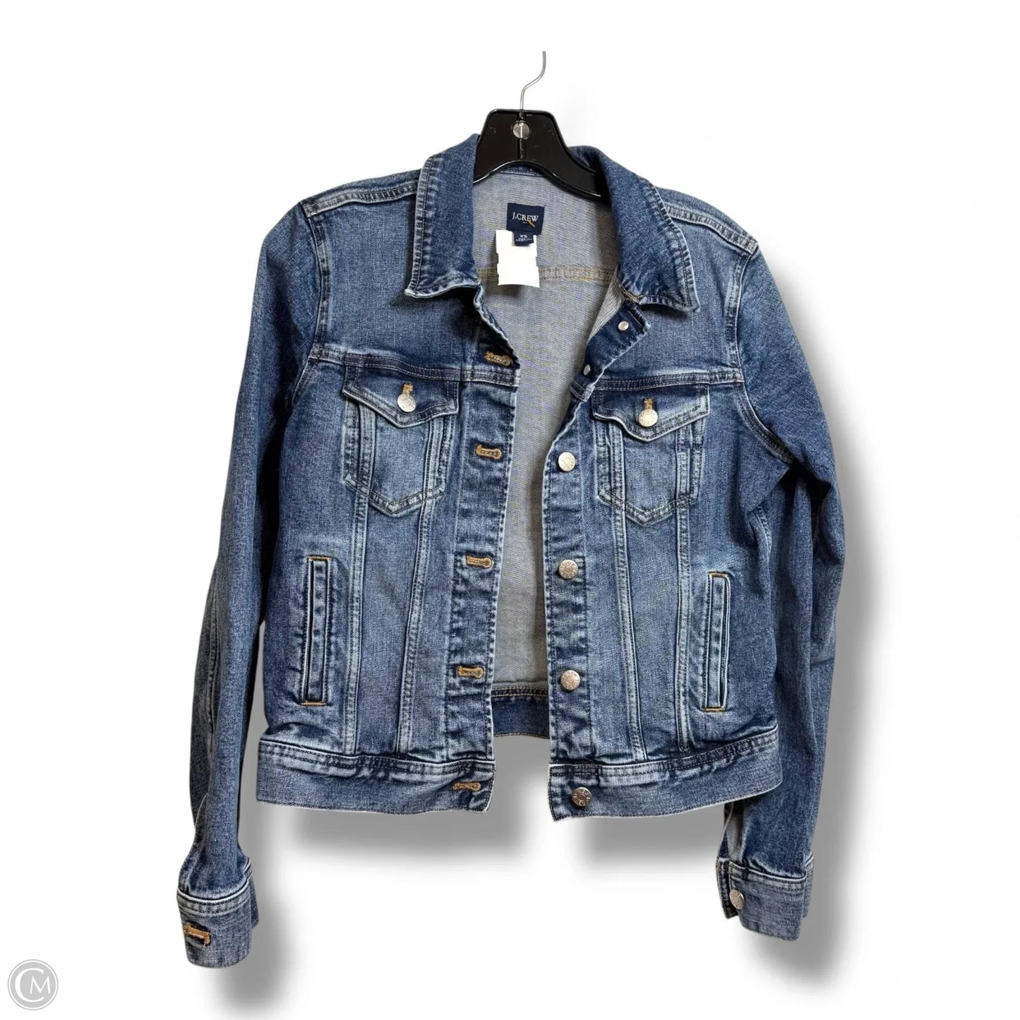 Jacket Denim By J. Crew In Blue Denim, Size: Xs