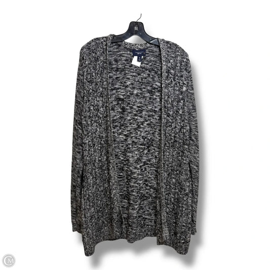 Cardigan By Lands End In Black, Size: Xl