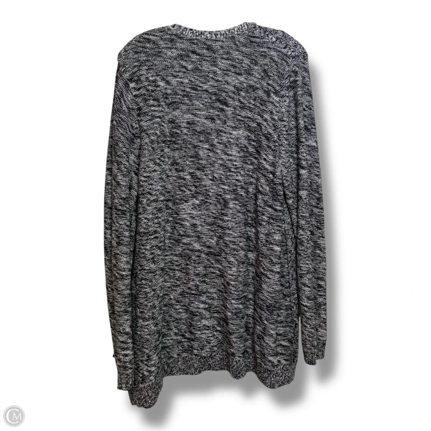 Cardigan By Lands End In Black, Size: Xl