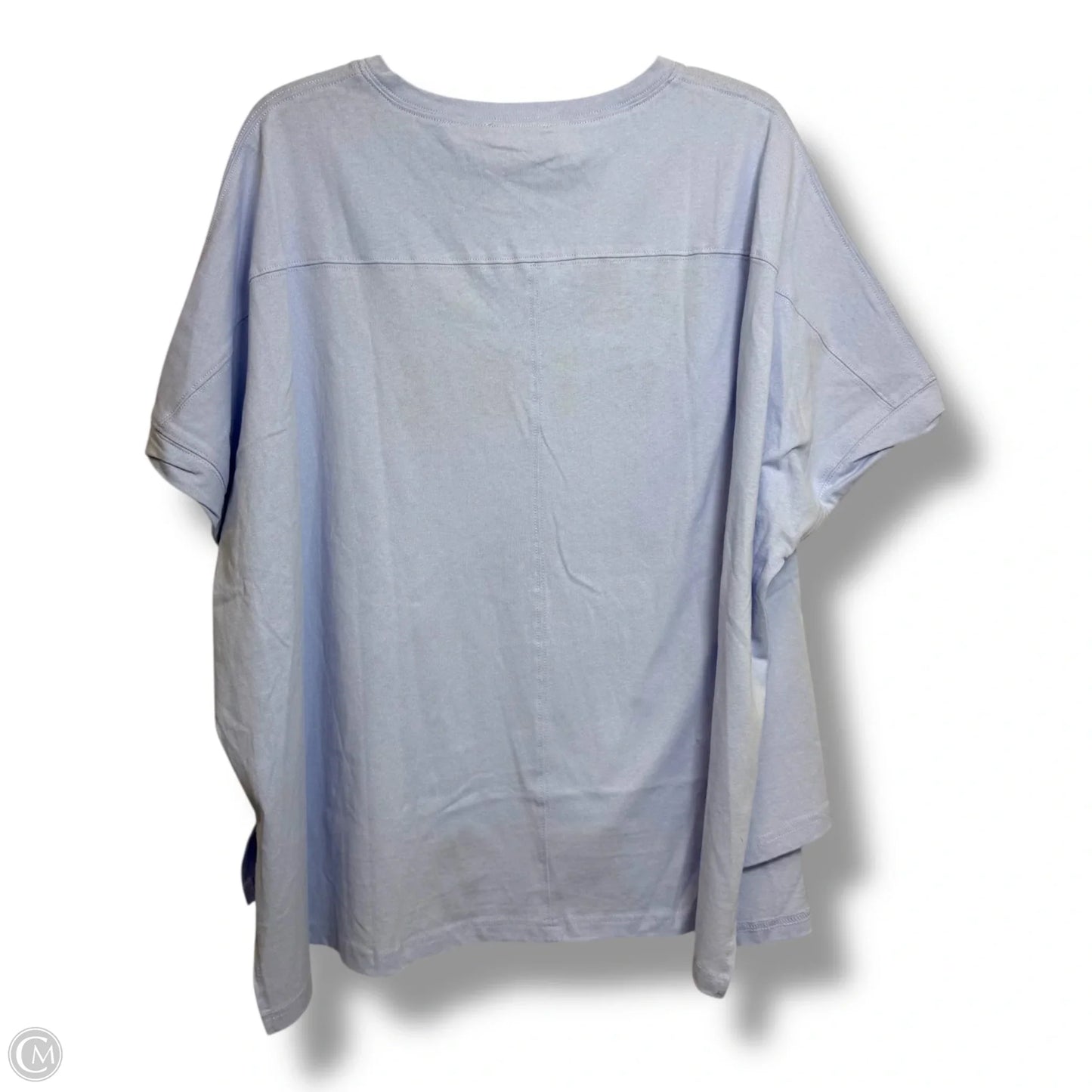 Top Short Sleeve By Fantastic Fawn In Blue, Size: M