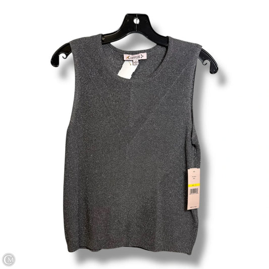 Top Sleeveless By Nanette By Nanette Lepore In Silver, Size: M