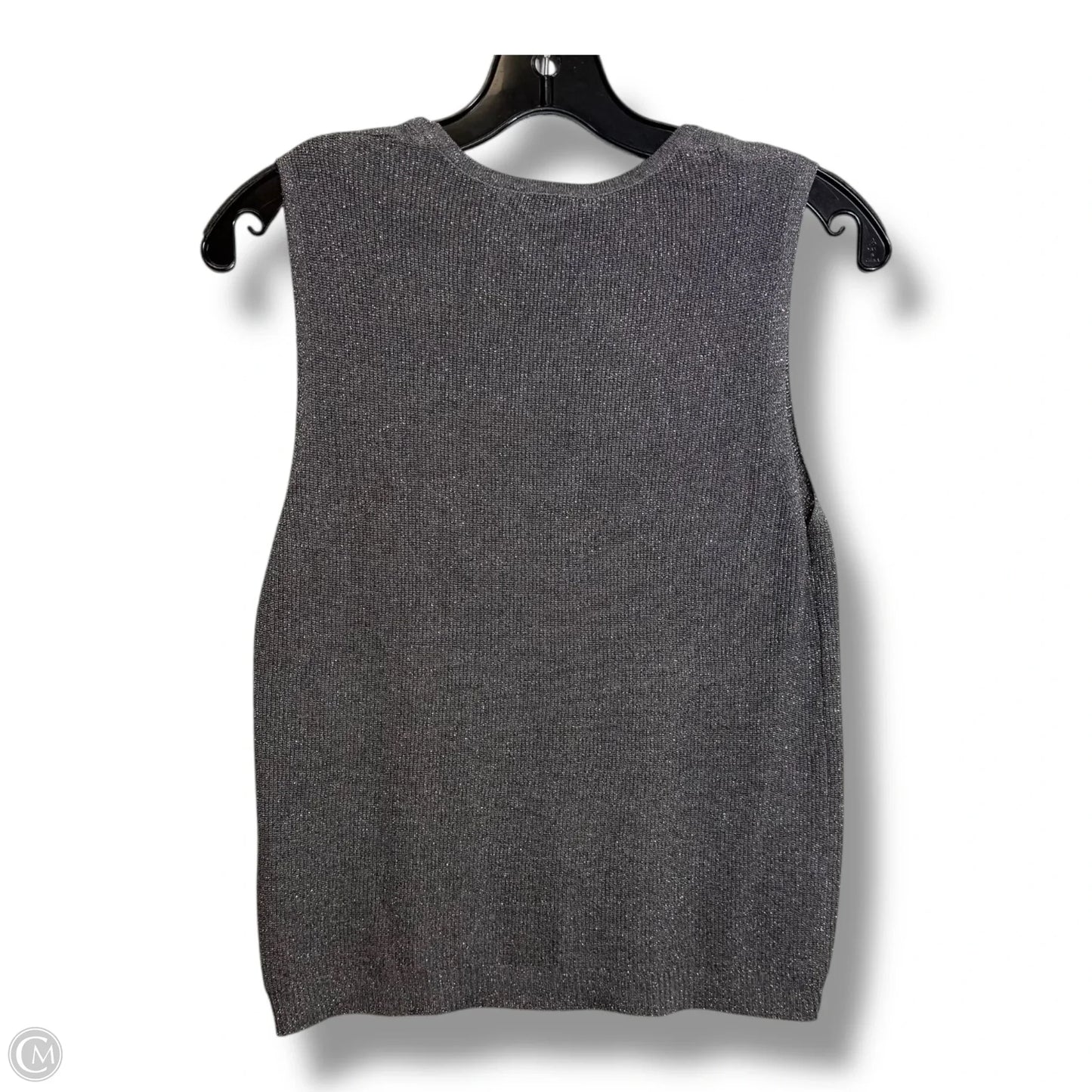 Top Sleeveless By Nanette By Nanette Lepore In Silver, Size: M