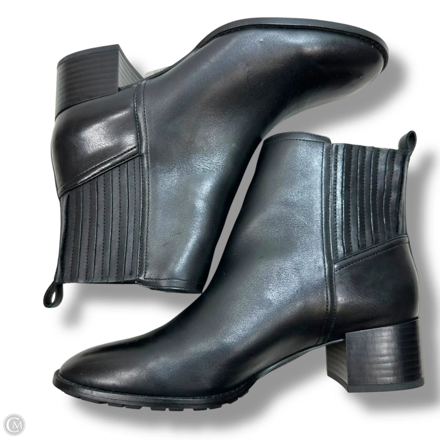Boots Ankle Heels By Sam Edelman In Black, Size: 7.5