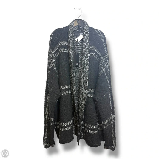 Cardigan By Clothes Mentor In Black, Size: L