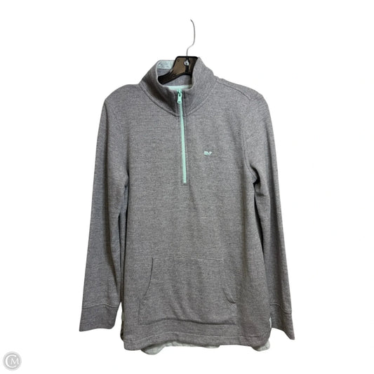 Top Long Sleeve By Vineyard Vines In Grey, Size: S