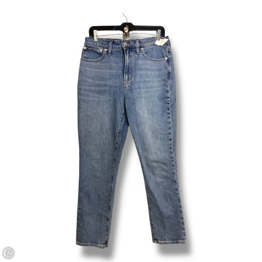 Jeans Straight By Madewell In Blue Denim, Size: 6