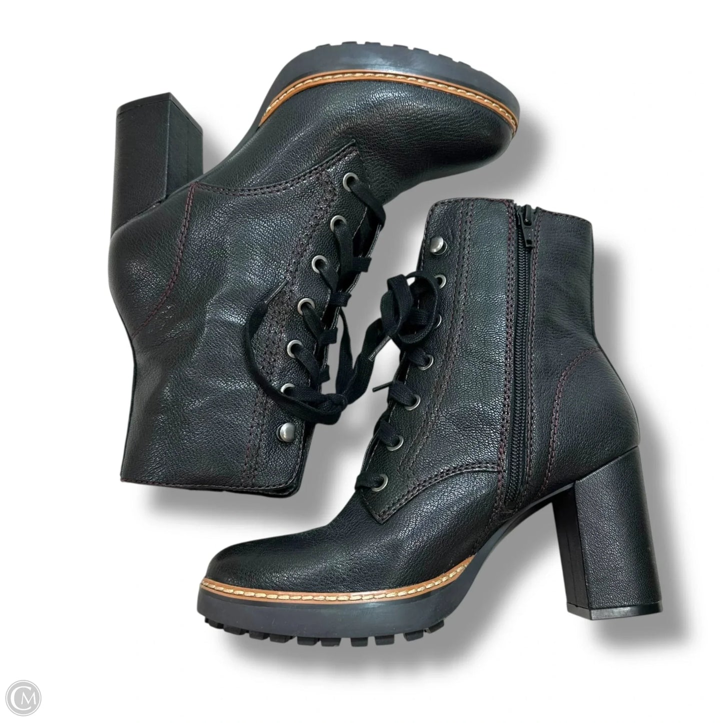 Boots Ankle Heels By Naturalizer In Black, Size: 6.5