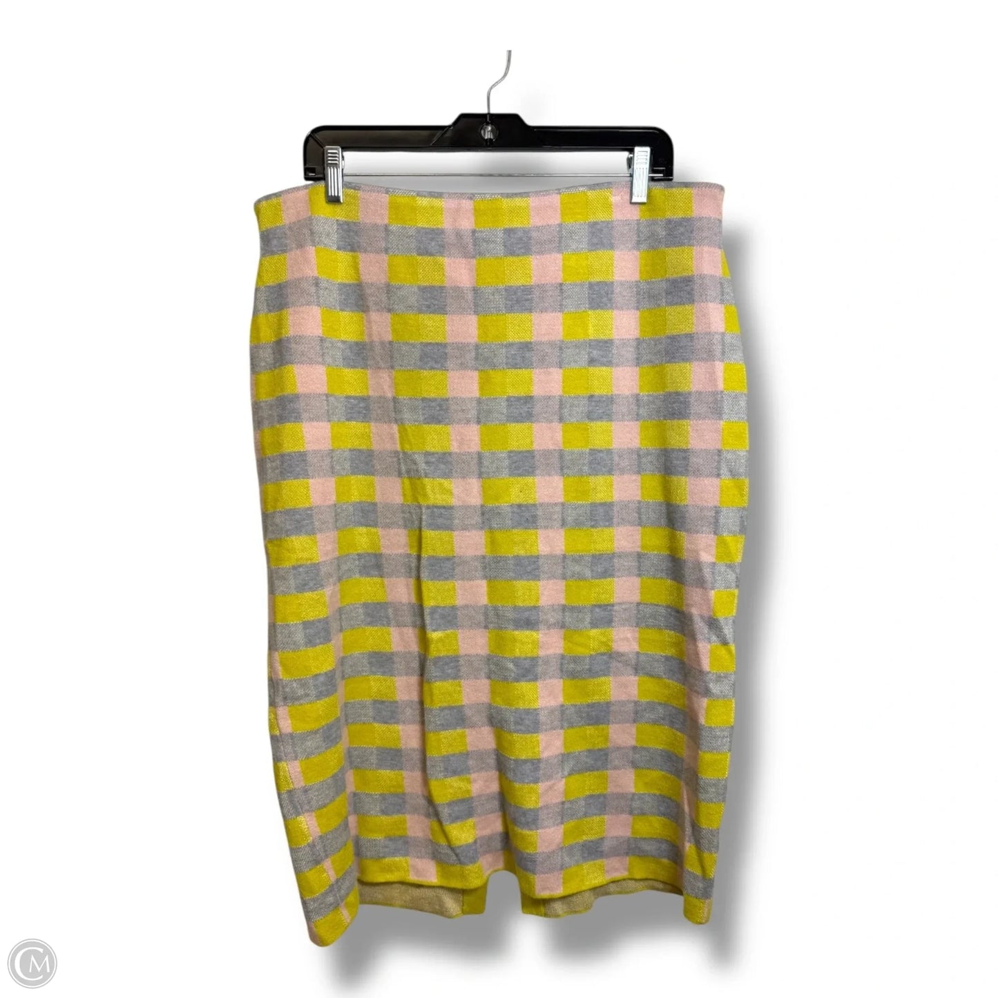 Skirt Mini & Short By Maeve In Plaid Pattern, Size: Xl