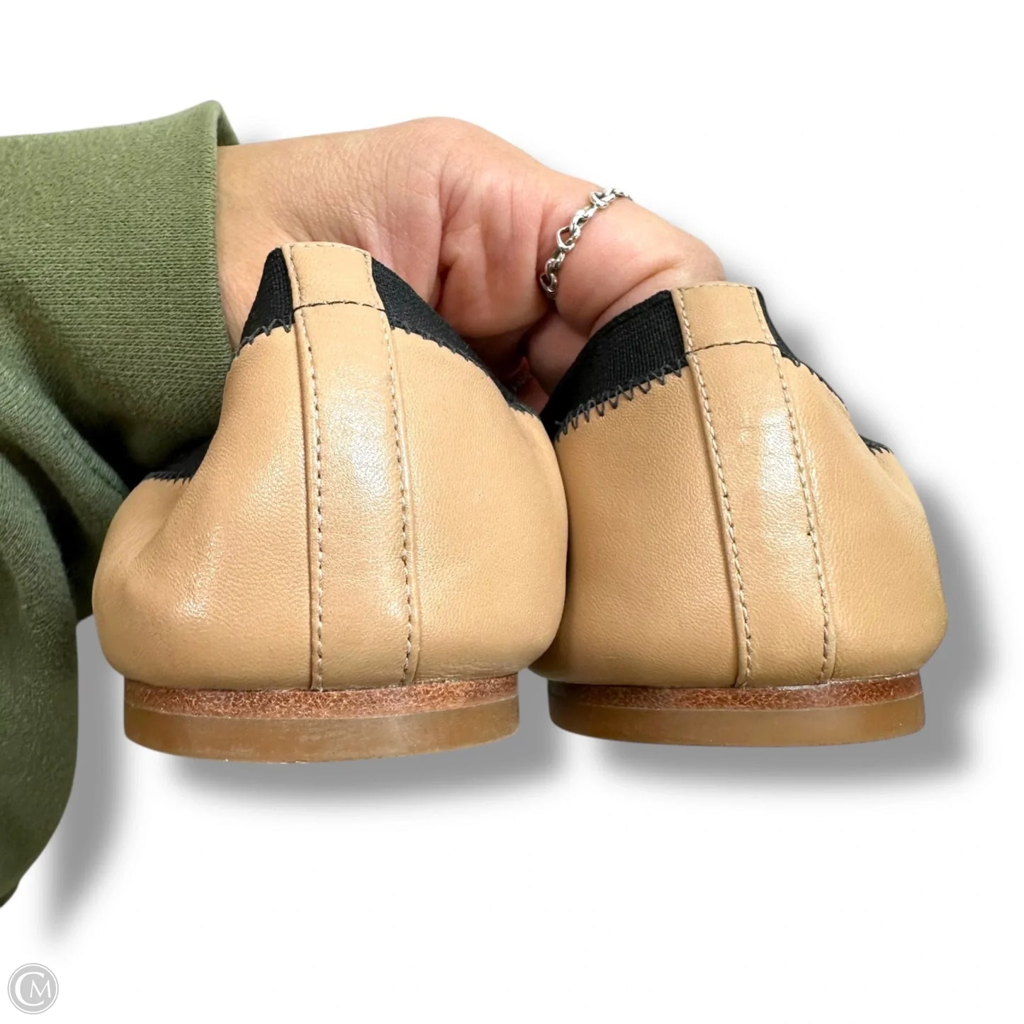 Shoes Designer By Tory Burch In Beige, Size: 10.5