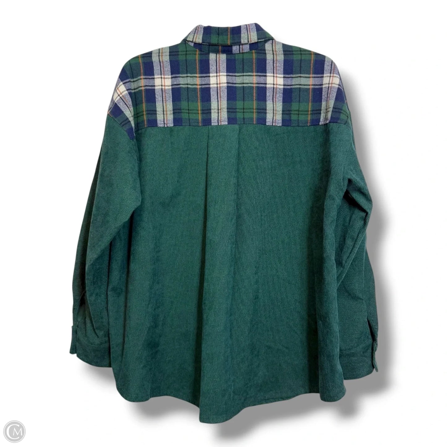 Top Long Sleeve By Clothes Mentor In Green, Size: S