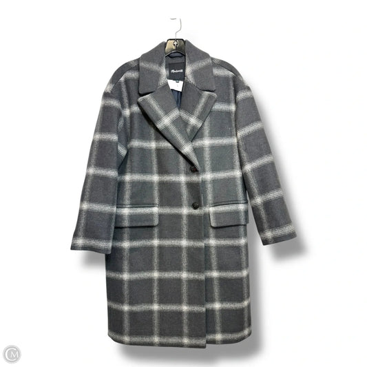 Coat By Madewell In Grey, Size: M