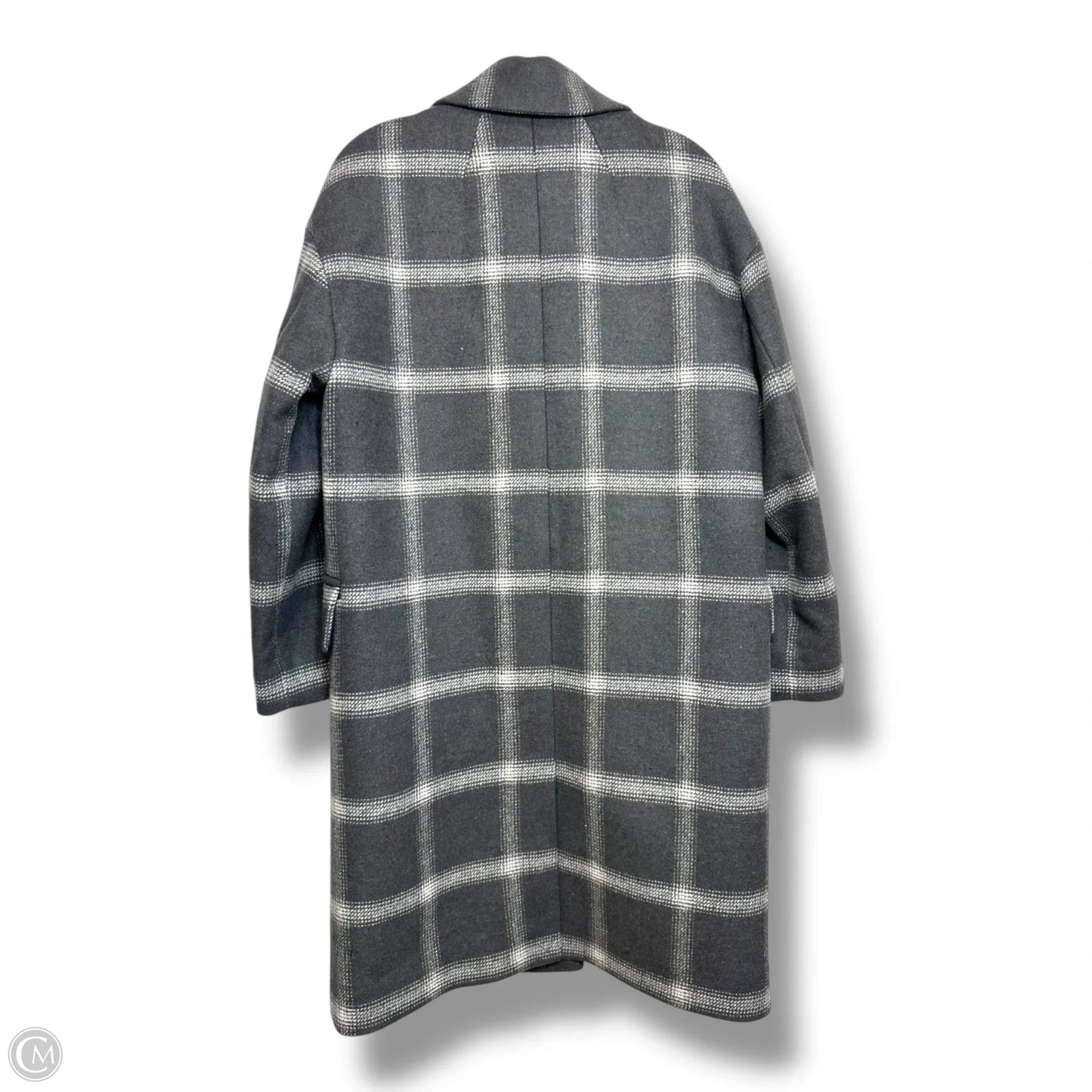 Coat By Madewell In Grey, Size: M