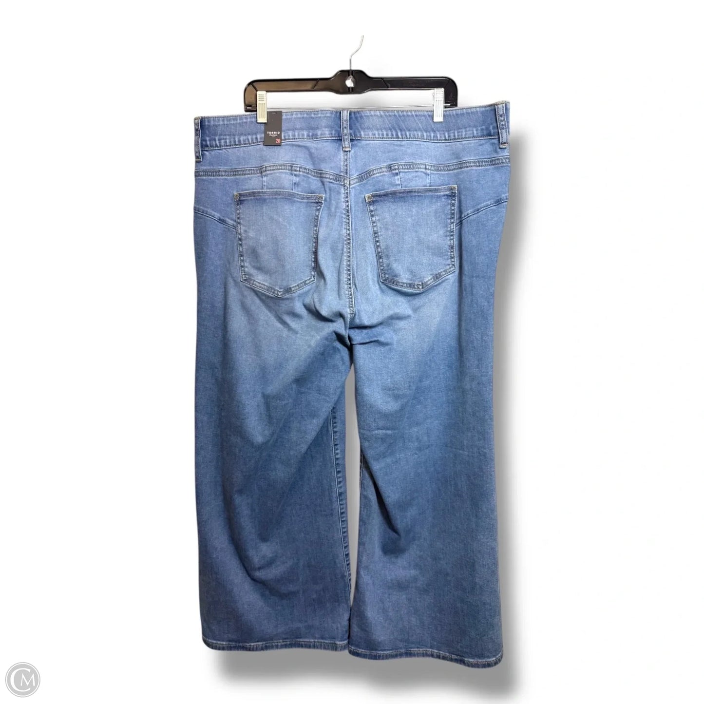 Jeans Wide Leg By Torrid In Blue Denim, Size: 20