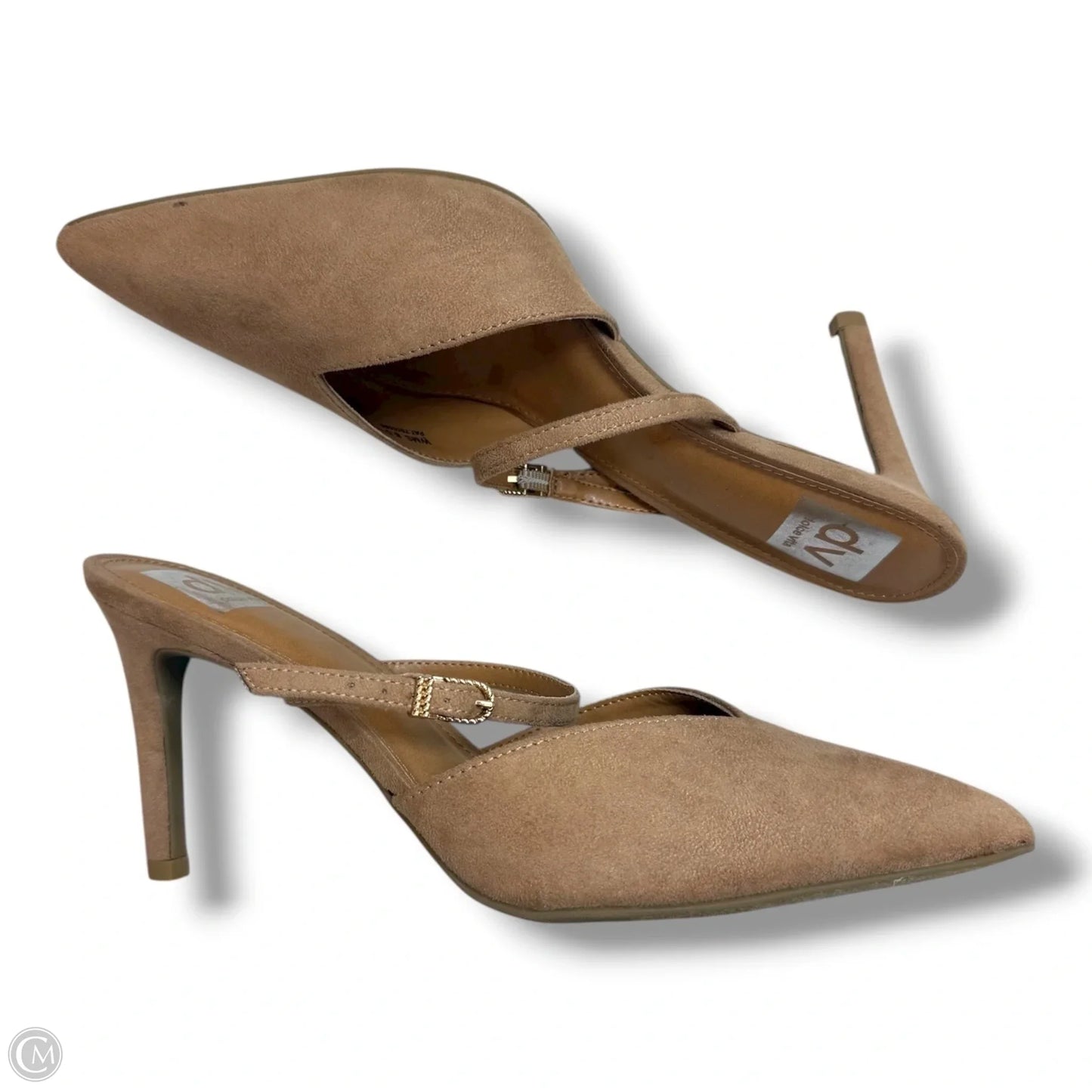 Shoes Heels Stiletto By Dv In Tan, Size: 8.5