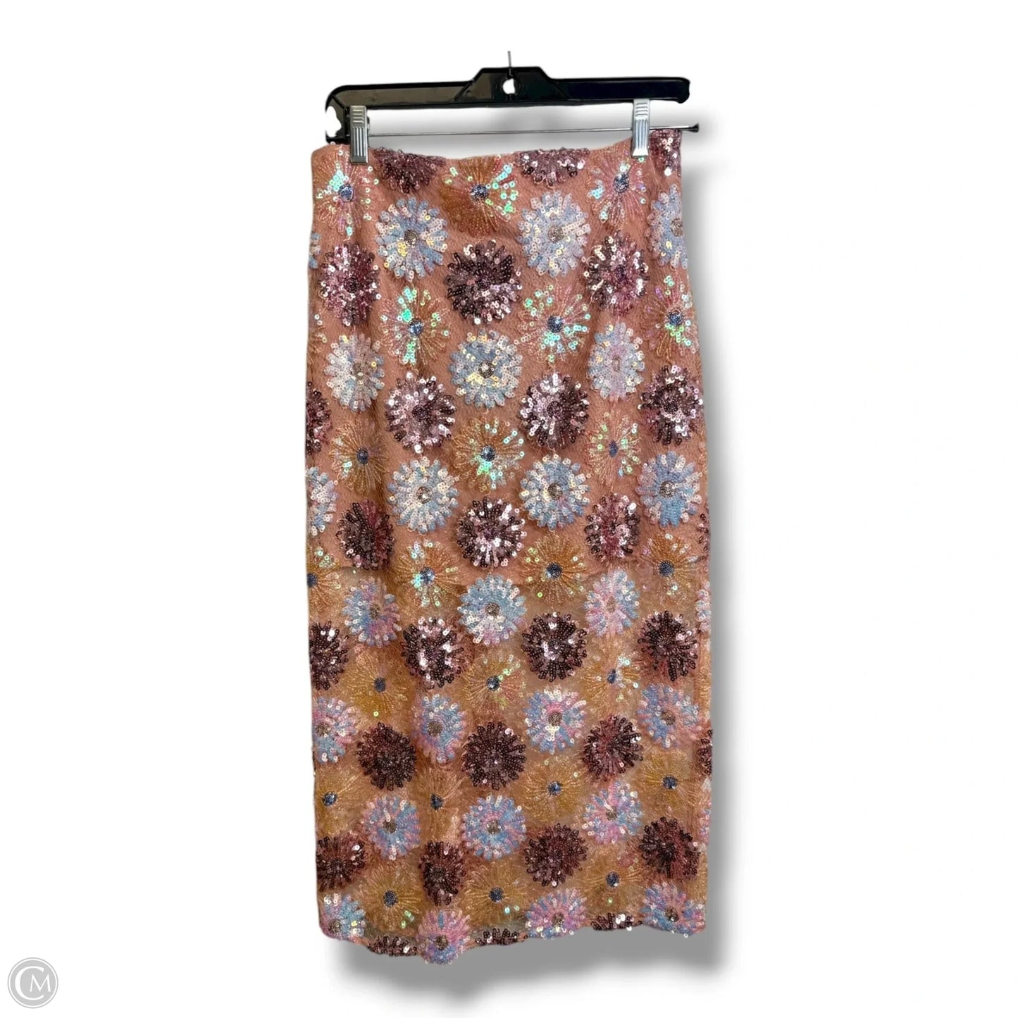 Skirt Midi By Asos In Pink, Size: 6