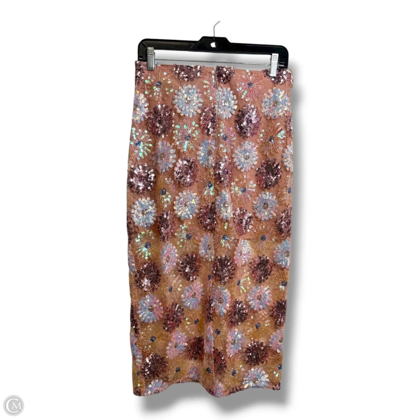 Skirt Midi By Asos In Pink, Size: 6