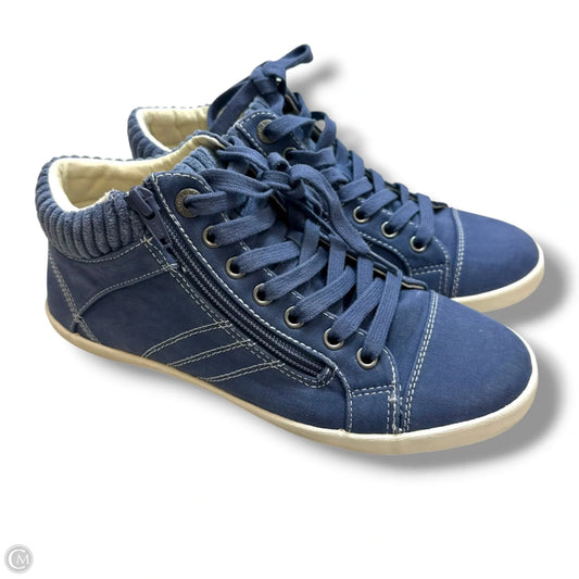 Shoes Sneakers By Taos In Blue, Size: 7