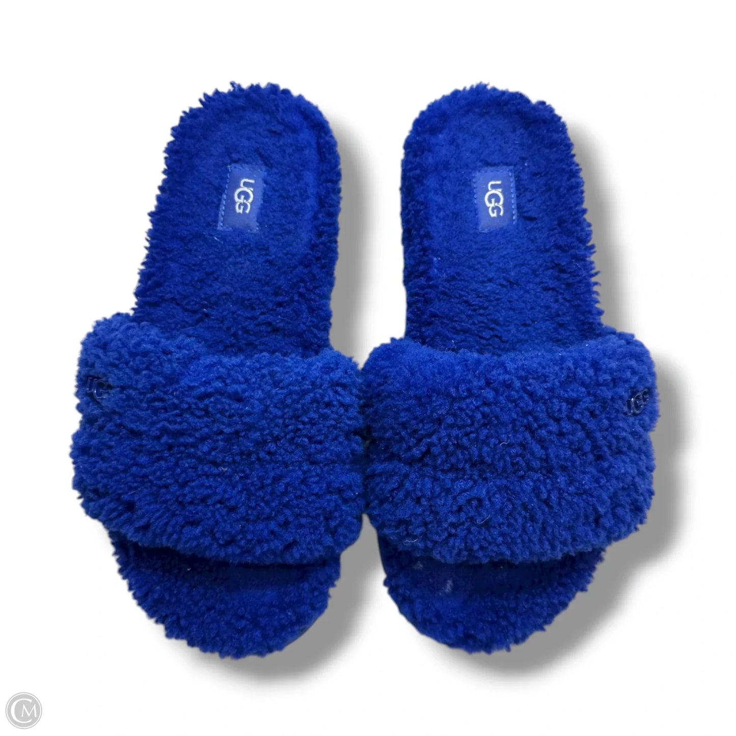 Sandals Designer By Ugg In Blue, Size: 7