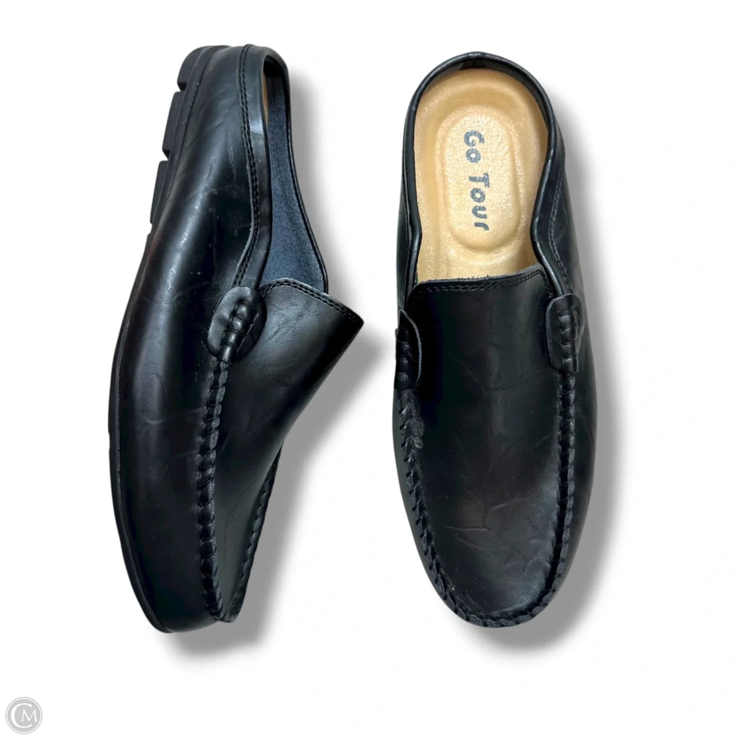 Shoes Flats By Clothes Mentor In Black, Size: 7.5