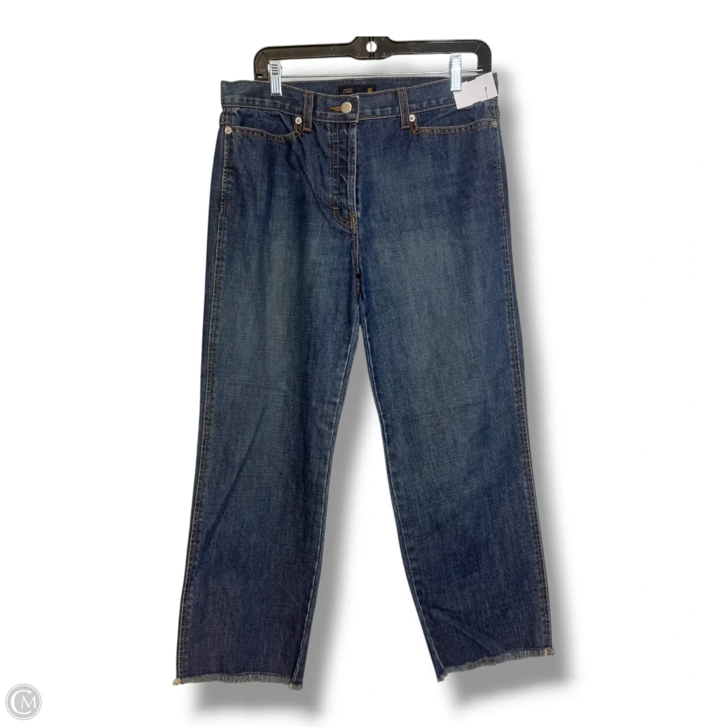 Jeans Boot Cut By J. Crew In Blue Denim, Size: 10