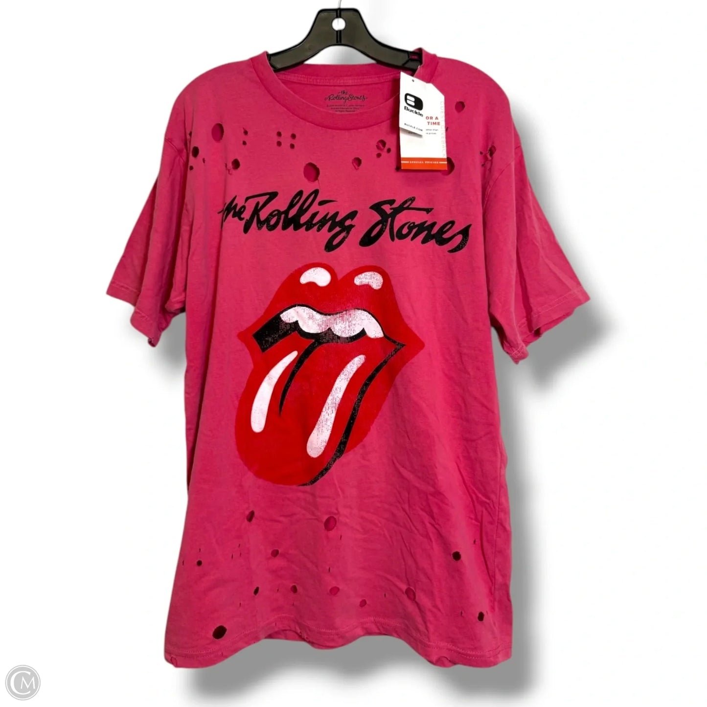 Top Short Sleeve Basic By Clothes Mentor In Red, Size: S