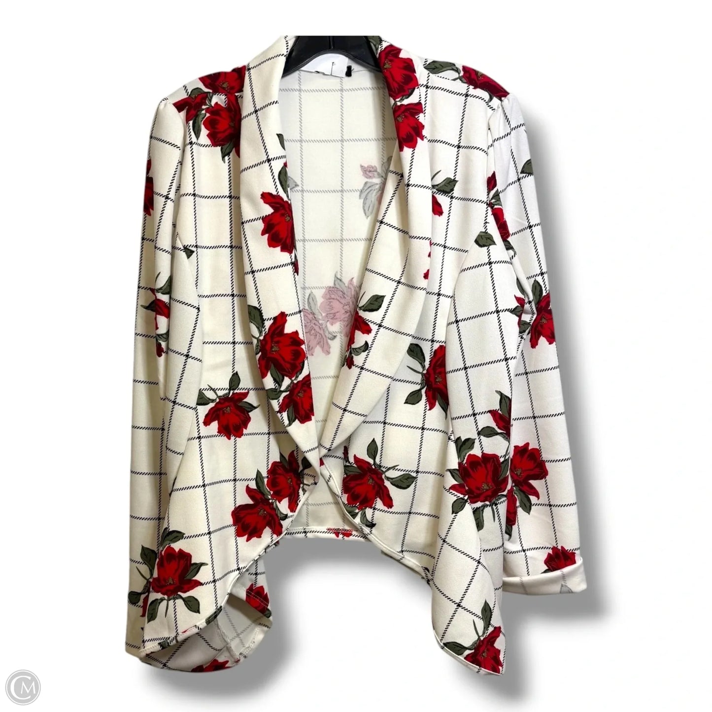 Blazer By Heimish Usa In Floral Print, Size: Xl