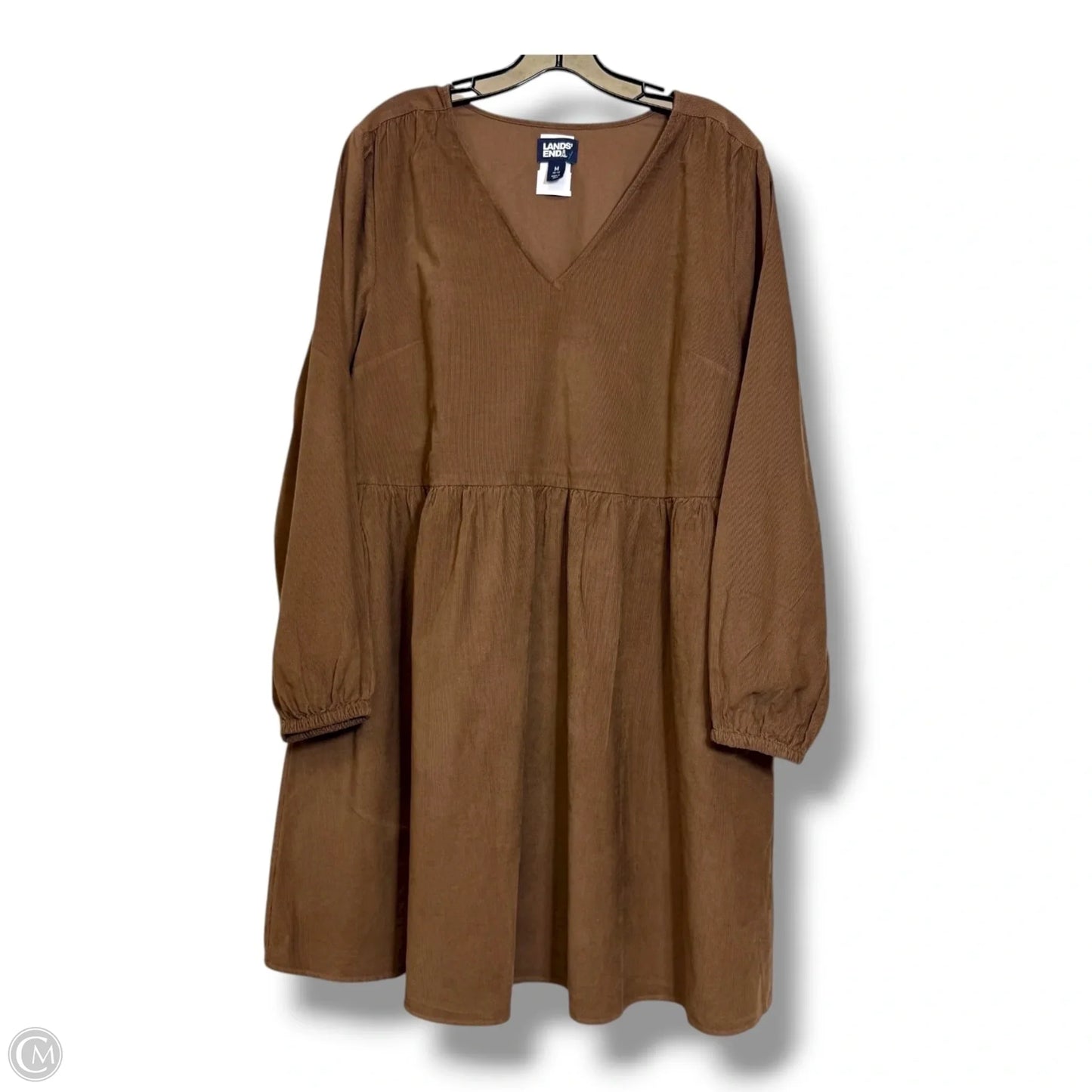 Dress Casual Short By Lands End In Brown, Size: M