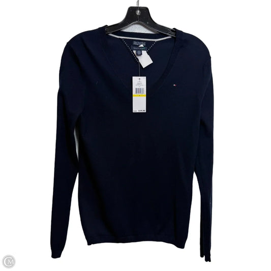 Sweater By Tommy Hilfiger In Navy, Size: M