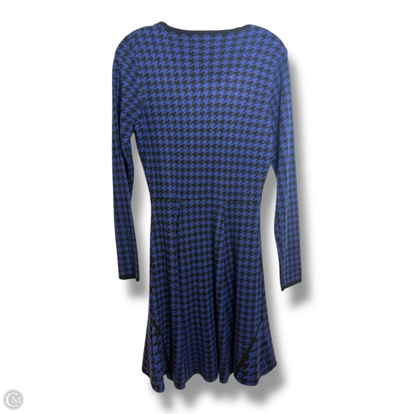 Dress Casual Short By Calvin Klein In Blue, Size: M