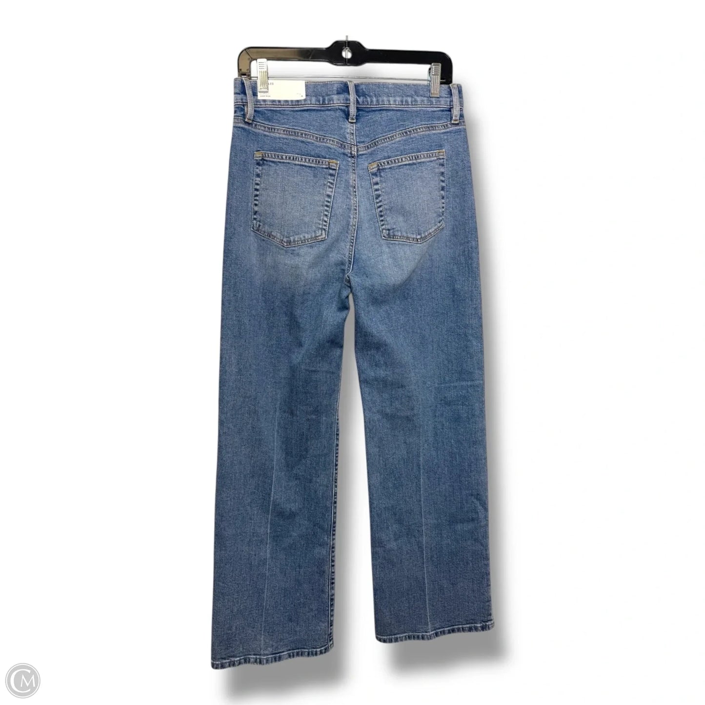 Jeans Wide Leg By Loft In Blue Denim, Size: 4